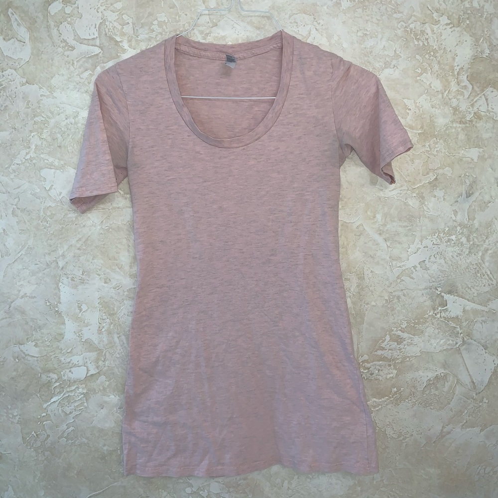 American Apparel light pink mini dress size small